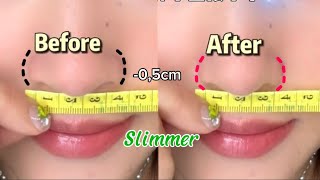 5 Min to Naturally Slim Nose Shape  Exercise to Slimmer Nose at Home  No Equipment 2024 [upl. by Biernat]