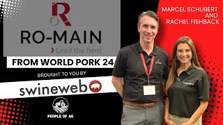 Exclusive 2024 World Pork Expo Interview Romains Marcel Schubert amp Rachel Fishback [upl. by Neelya158]