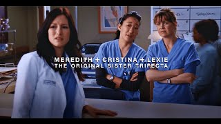 meredith cristina and lexie  the original sister trifecta [upl. by Russian]