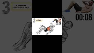 Best exercise to relief constipationalternate oblique crunch abs workout constipation [upl. by Yrmac]