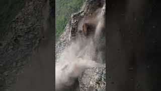 Dry Landslide Mustang Roadviral shorts youtubeshorts [upl. by Sheridan]