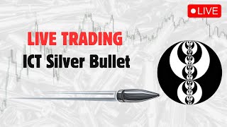 ICT Silver Bullet Live Trading NQES ICT Concepts [upl. by Martell]