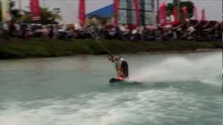 IWWF Wakeboard final Indonesia  Featuring Harley Clifford Shota Tezuka Steel Lafferty [upl. by Joby]