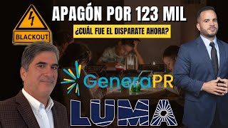 APAGÓN YA VA POR 123 MIL ¿QUÉ PASA QUE GENERA NO HA LOGRADO LO PROMETIDO [upl. by Synned128]