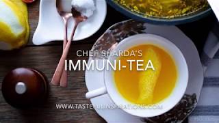 Ginger and Turmeric Immune Boosting tea [upl. by Einobe]