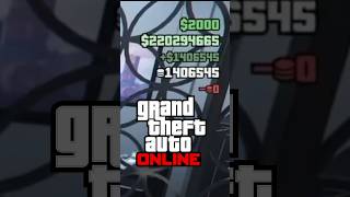 Dieser GTA 5 Money Glitch war Legendär 🔥 gta5 [upl. by Satterfield]