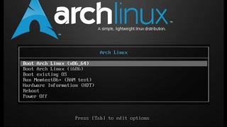 Arch Linux installer archfi  Dual boot Win 10  EFIUEFI [upl. by Duntson]