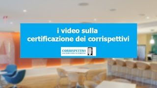 Verso i corrispettivi  Conservazione sostitutiva a norma di legge [upl. by Irb]