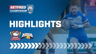 Highlights  Batley Bulldogs v Barrow Raiders [upl. by Fabe]