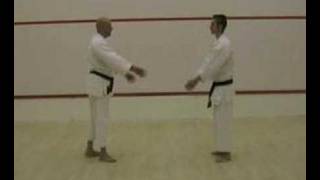 Bunkai from Naihanchi Kata example  Sensei Mick Bayliss [upl. by Mcguire]