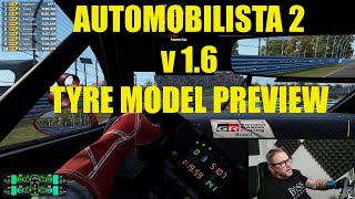 Automobilista 2 v16 Tyre Model Preview [upl. by Lissak]