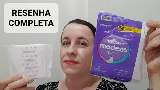 RESENHA  NOVO Absorvente Modess [upl. by Albina]