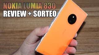 NOKIA LUMIA 830 REVIEW Y SORTEO [upl. by Tri]