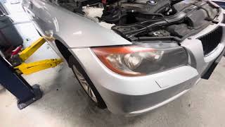 2008 BMW 328I FRONT TURN SIGNAL BULB REPLACEMENT [upl. by Neall]