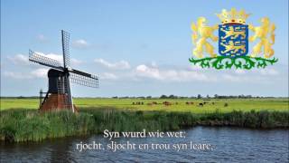 Regional Anthem of Friesland Netherlands  De âlde Friezen [upl. by Nautna964]