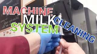 Schaerer Coffee Joy  Coffee Machine Milk System Cleaning [upl. by Hudgens]