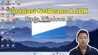 Tutorial Instalasi NetBeans amp JDK  Windows 11 [upl. by Kalvn647]