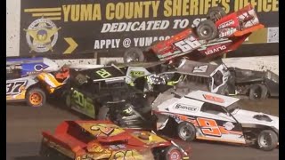 Cocopah Speedway MCATV Winter Nationals 2024 highlight short action [upl. by Wernda660]