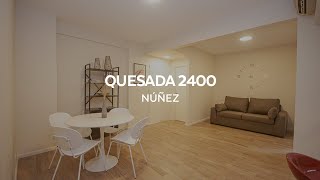 📍Quesada 2400 Núñez monoambiente [upl. by Vaden]