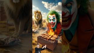 Jokers Lion Taming  Spiderman vs Iron man vs Joker shorts spiderman [upl. by Etram]