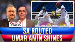 SA Routed  Umar Amin Shines  Caught Behind [upl. by Adamok]