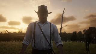 Red Dead Redemption 2 Ambience Hunting turkeys in Rhodes with Arthur then camping at Flat Iron Lake [upl. by Analle]