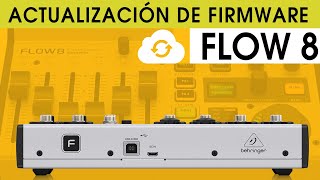 ¿Cómo actualizar el Firmware de la mezcladora Flow 8 [upl. by Wolcott858]