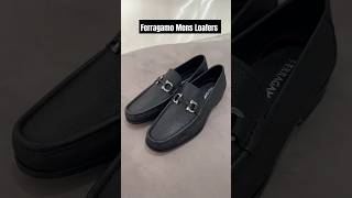 Ferragamo Moccasin with Gancini Ornament Black luxury luxuryshoes ferragamo [upl. by Balkin]