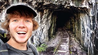 Hiking Through Abandoned Mine in North Wales [upl. by Selyn862]