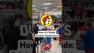 How A Bucee’s Brisket Sandwich Is Made  Sevierville Tennessee [upl. by Neb]