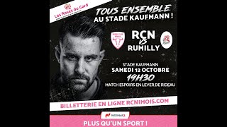 RCN vs Rumilly en direct à 19h45 [upl. by Niessuh]