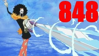 One Piece Review du Chapitre 848  LA PUISSANCE DE BROOK [upl. by Teemus]