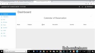 Laboratory Management System in PHP with Source Code Source Code amp Projects [upl. by Alvis369]