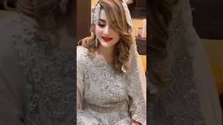 Pakistani Modern Style Bridal Look Makeover Dress 👗 Jewellary Viral Video Short [upl. by Darreg]