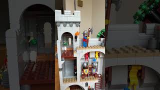 Lego Lion Knight Castle Inside View [upl. by Trescott]