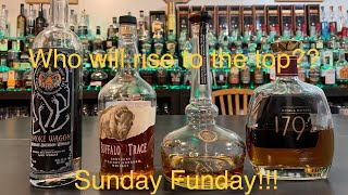 1792 Small Batch vs Smokewagon Bourbon Whiskey vs Buffalo Trace vs Willett Bourbon Sunday Funday [upl. by Anya]