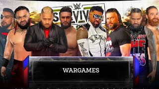 🔴 WWE 2k24 Roman Team Reigns vs Team Solo Sikoa War Games Match  wwe2k24 live [upl. by Elodia584]