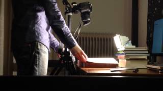 Using a DSLR Camera for Scanning Books [upl. by Ackerman]