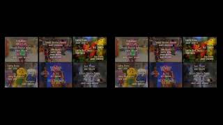 Barney Remix Credits With Audio Low Tone Barney Songs Mashup Comparison 1 [upl. by Pearce]