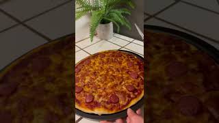 Homemade Cheese Sausages Pizza lincookingrecipes [upl. by Svend]