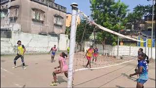 Sabuj sathi volleyball practice 5 [upl. by Nahpets]