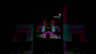 Projection Mapping at Elphinstone College Mumbai [upl. by Ayal]