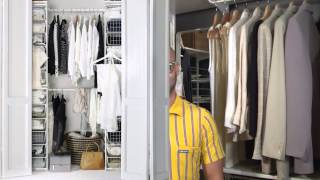 Ideas for Closet Storage  IKEA Home Tour [upl. by Aelegna496]