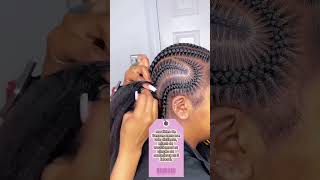 Modèle des tresse braid richardson braid hair hair lair shortsvideo shortsvideo shortsviral [upl. by Einnil]