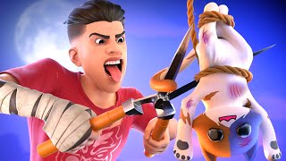 Kit meets his WORST enemy 😳 Fortnite Animation [upl. by Juditha]