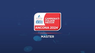 Ancona 2024  Campionati Italiani Master indoor  sabato mattina [upl. by Swithin]