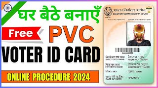 How To Apply For PVC Voter ID Card Online  Step By Step Guide [upl. by Ytsirk432]