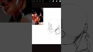 Drawing Lisa from Rockstar shorts art procreate lisa speeddrawing rockstar [upl. by Gilroy695]