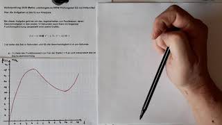 LK Analysis B2 Aufgabe ab Mathe Abi Klausur 2020 NRW Leistungskurs [upl. by Aelam]