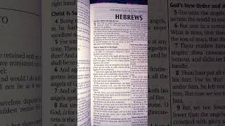 Hebrews 1 kjv trustinthelordwithallyourheart [upl. by Adnahsed]